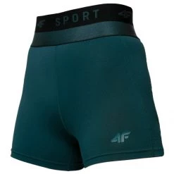 4F - Women's Functional Shorts 4F Sport Waistband - Collant de running -Pantalons de bloc Soldes 4f womens functional shorts 4f sport waistband collant de running 2
