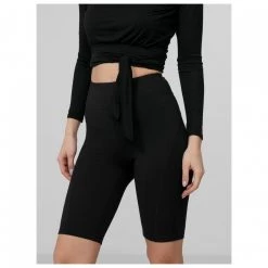 4F - Women's High Waist Functional Shorts - Legging -Pantalons de bloc Soldes 4f womens high waist functional shorts legging detail 3