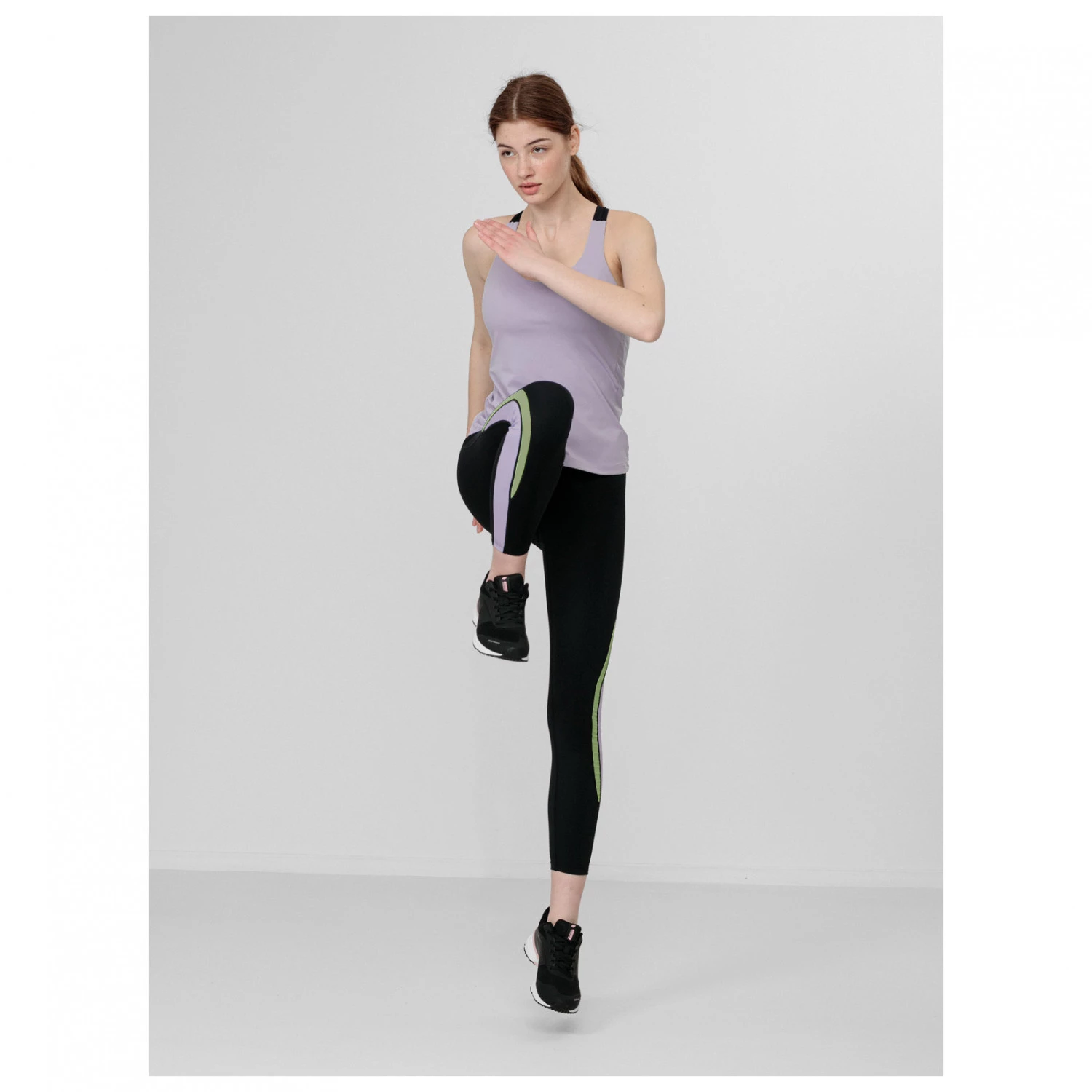 4F - Women's Long Functional Trousers with Pocket - Collant de running 6 4F - Women's Long Functional Trousers with Pocket - Collant de running – Image 4