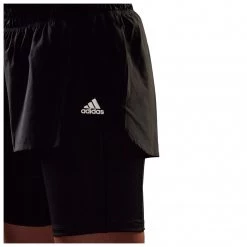 Adidas - Women's Reebok Identity 3-Bars Two-In-One - Short de running -Pantalons de bloc Soldes adidas womens reebok identity 3 bars two in one short de running detail 4