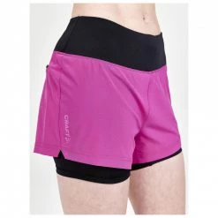 Craft - Women's Advanced Essence 2-in-1 Shorts - Short de running 11 Craft - Women's Advanced Essence 2-in-1 Shorts - Short de running -Pantalons de bloc Soldes craft womens advanced essence 2 in 1 shorts short de running detail 4