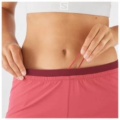 Salomon - Women's Cross 3'' - Short de running -Pantalons de bloc Soldes salomon womens cross 3 short de running detail 4