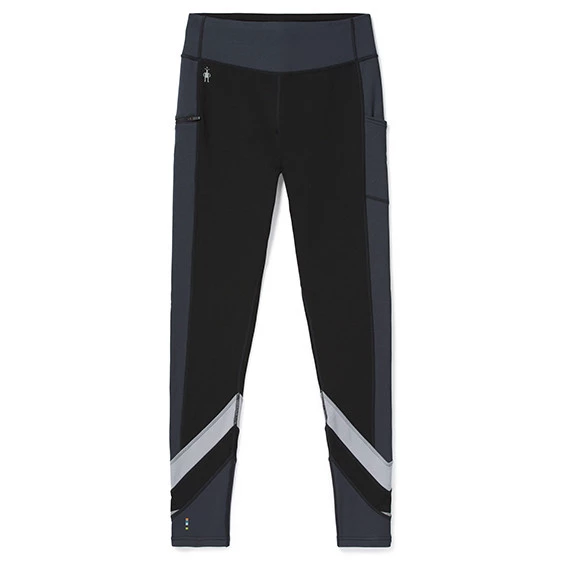 Smartwool - Women's Merino Sport Fleece Colorblock Tight - Collant de running 3 Smartwool - Women's Merino Sport Fleece Colorblock Tight - Collant de running