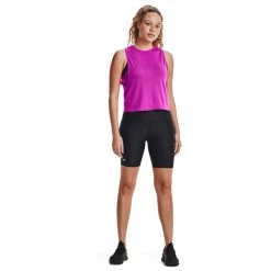 Under Armour - Women's Heatgear Armour Bike Shorts - Short 12 Under Armour - Women's Heatgear Armour Bike Shorts - Short -Pantalons de bloc Soldes under armour womens heatgear armour bike shorts short detail 5